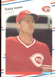 1988 Fleer Baseball Cards      237     Tracy Jones
